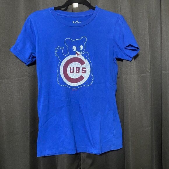 Majestic Tops - UNISEX Majestic select blue cubs t-shirt
